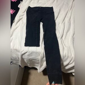 SKIMS NEVER WORN black thick leggings (Size: S/M)